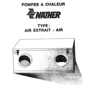NFU 180 et 350 - Pompes à chaleur air extrait/air